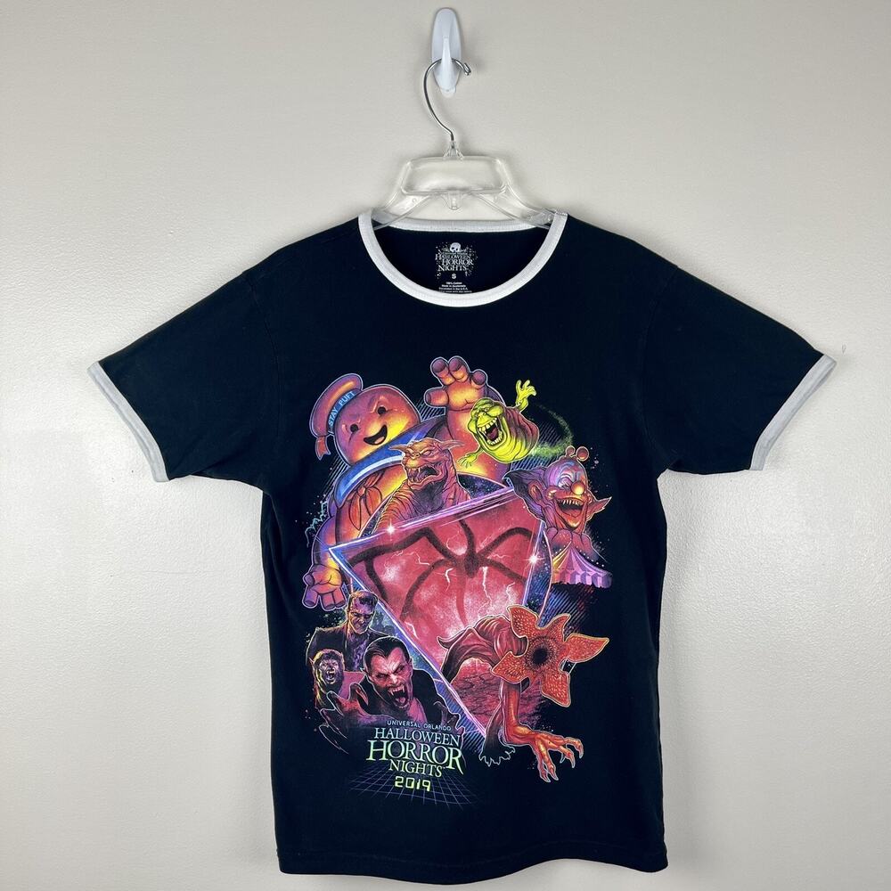 RARE 2019 Universal Studios Orlando Halloween Horror Nights 2019 T Shirt Size S
